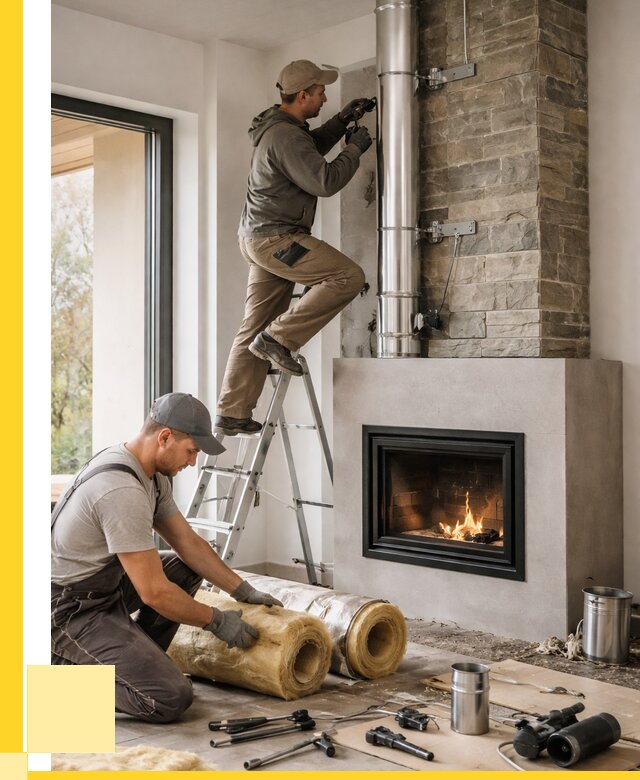 Монтаж дымоходов для каминов в Устях-Лабинске от 15324 р. ЭриданУлб