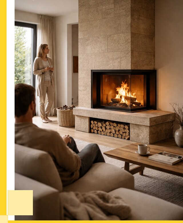 Угловые камины из кирпича установка в Устях-Лабинске от 153240 р. ЭриданУлб