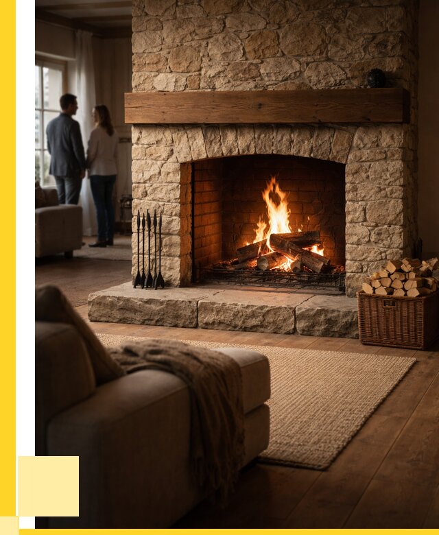 Открытые камины под ключ в Устях-Лабинске от 153240 р. ЭриданУлб