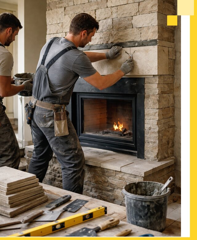 Проектирование и установка открытых каминов в Устях-Лабинске