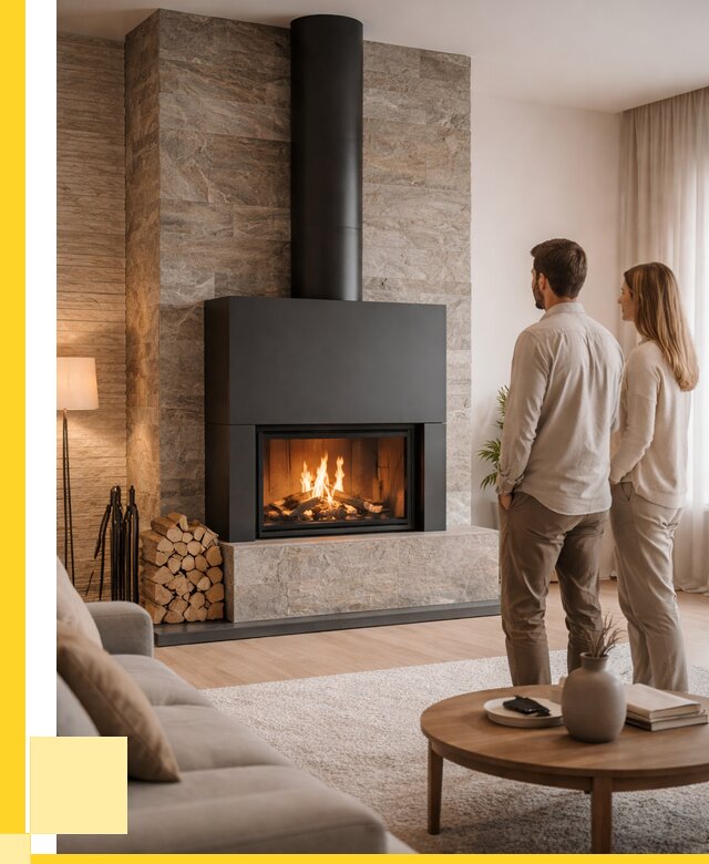 Закрытые камины под ключ в Устях-Лабинске от 122592 р., ЭриданУлб