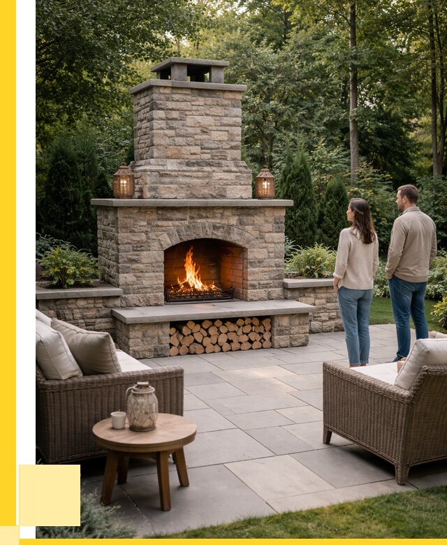 Уличные камины из кирпича в Устях-Лабинске от 153240 р. | ЭриданУлб