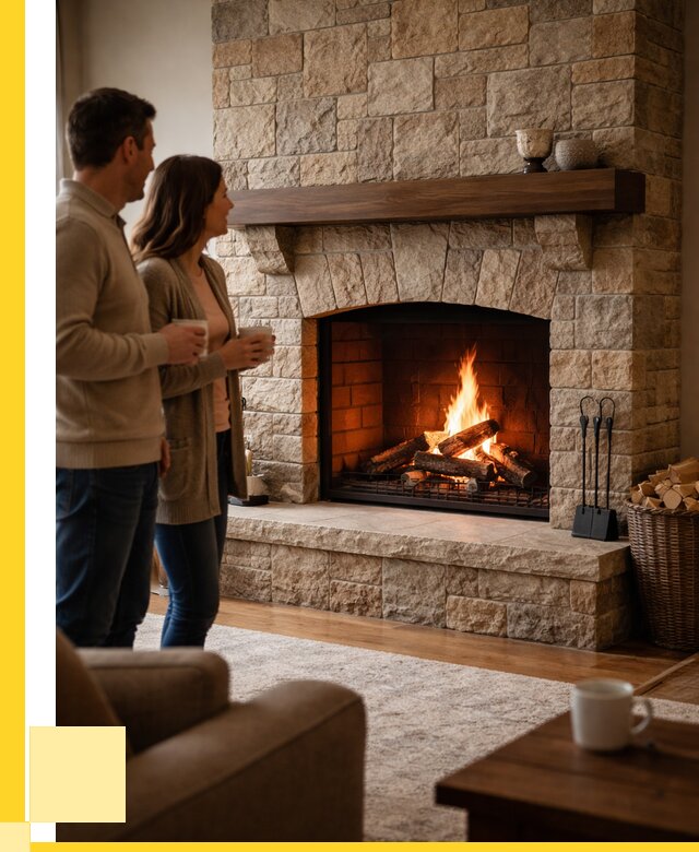 Каменные камины на заказ в Устях-Лабинске от 183888 р. | ЭриданУлб