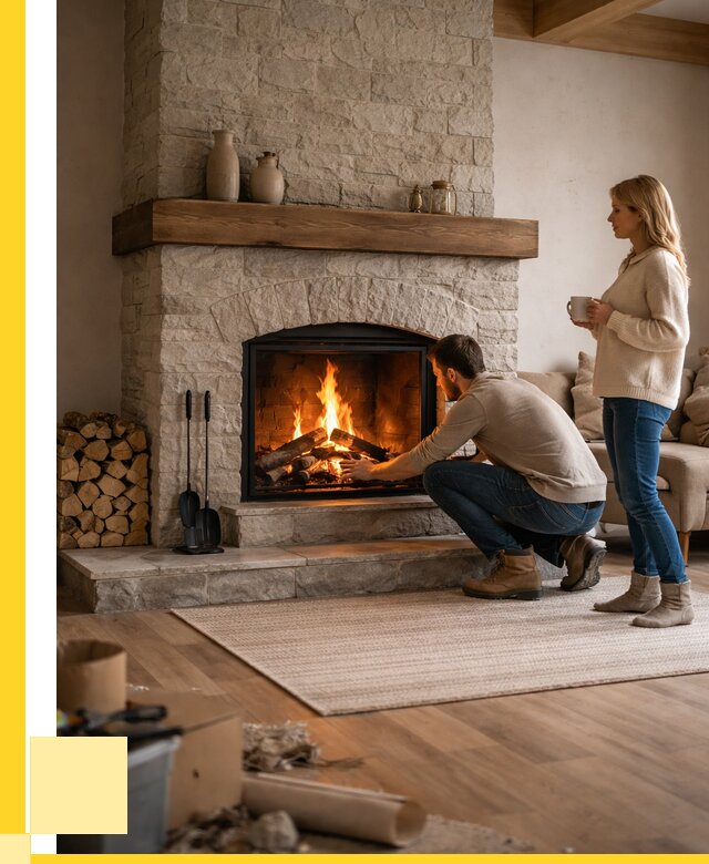 Камины для загородного дома в Устях-Лабинске от 357560 р., ЭриданУлб