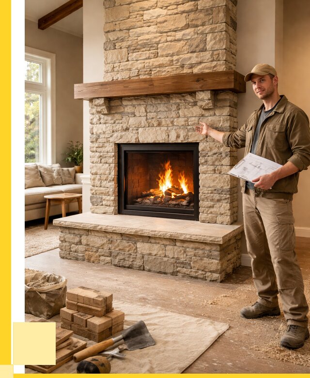 Камины под ключ в Устях-Лабинске от 183888 р. | ЭриданУлб — установка