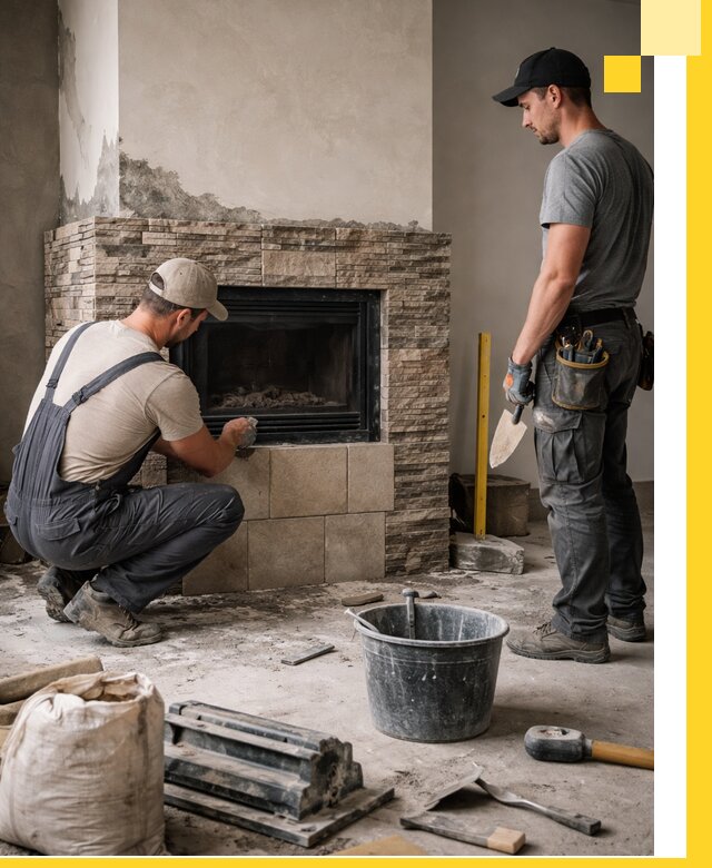 Камины под ключ в Устях-Лабинске: проект, изготовление и монтаж