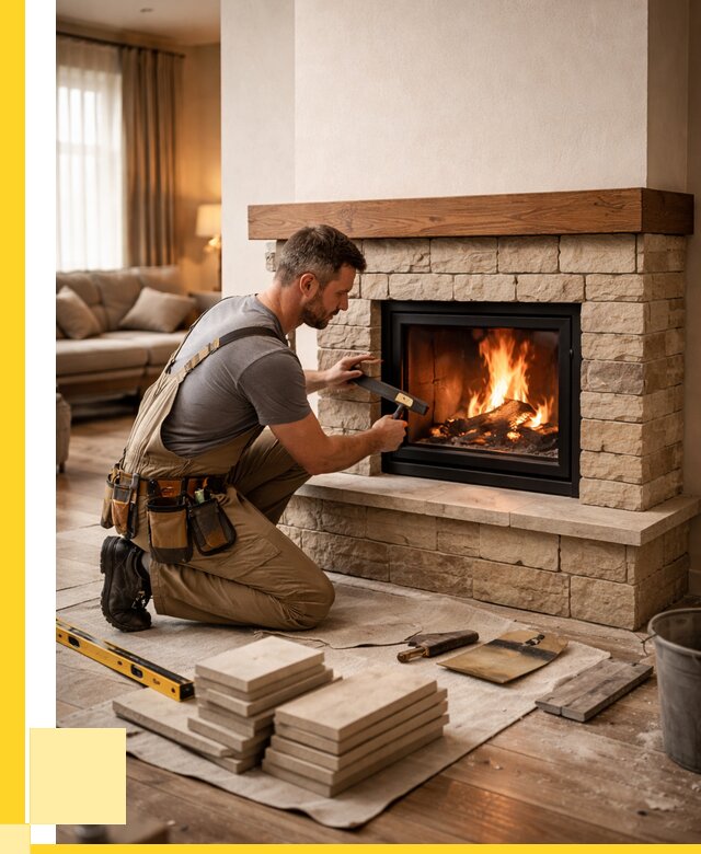 Строительство каминов в Устях-Лабинске от 153240 р., ЭриданУлб - под ключ