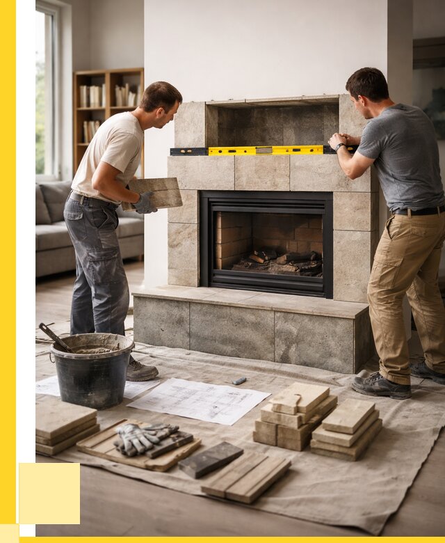 Монтаж каминов и установка в Устях-Лабинске от 45972 р. | ЭриданУлб