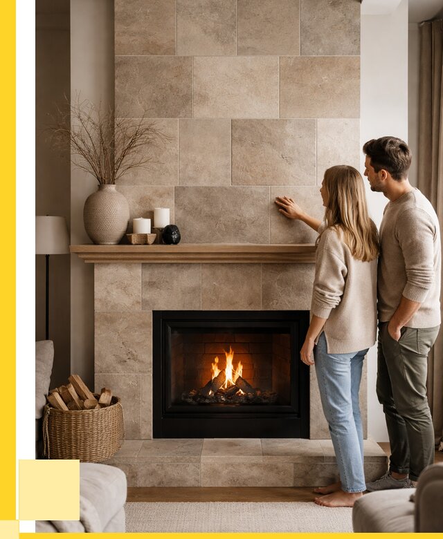 Облицовка каминов керамогранитом в Устях-Лабинске от 4597 р. | ЭриданУлб