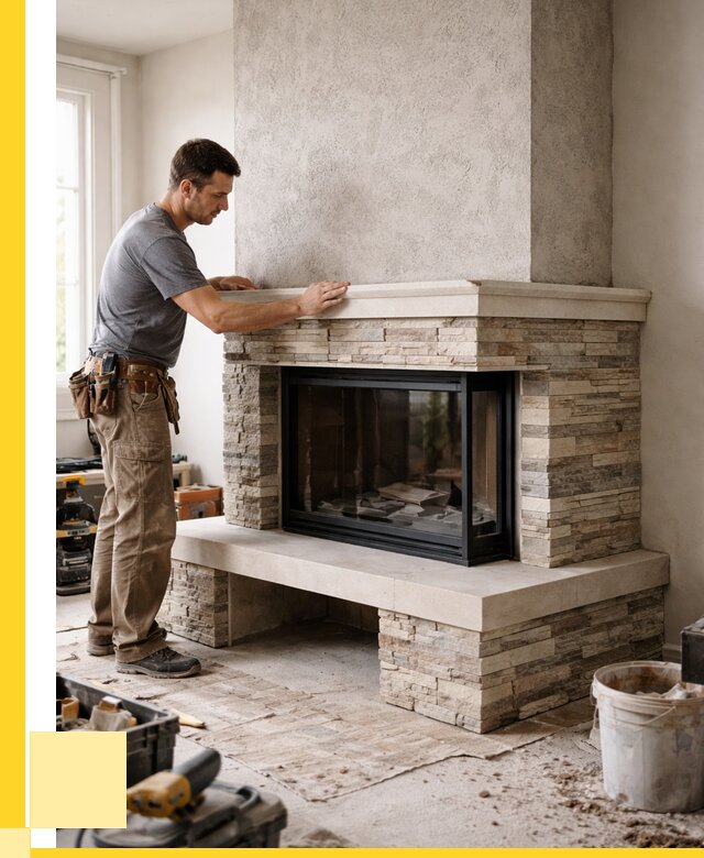 Изготовление каминов под ключ в Устях-Лабинске от 153240 р. | ЭриданУлб