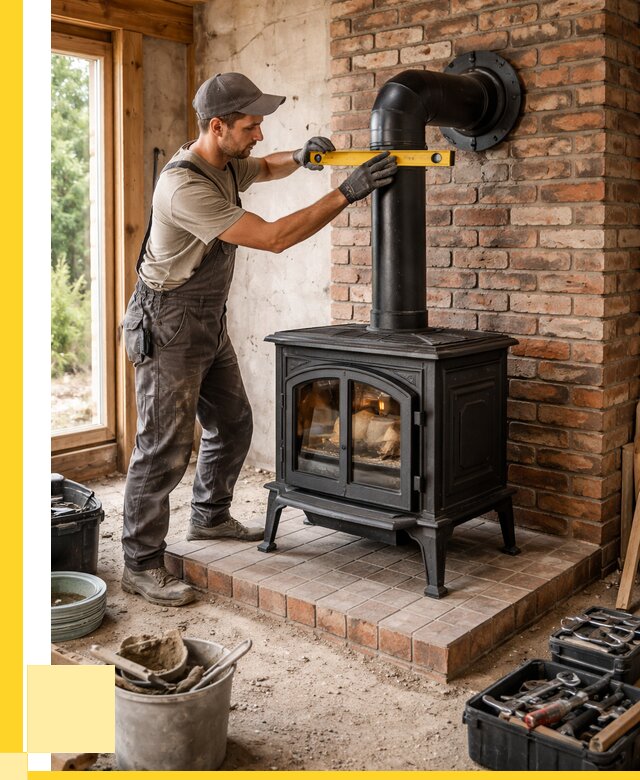 Монтаж печей установка банной печи в Устях-Лабинске от 15324 р. | ЭриданУлб