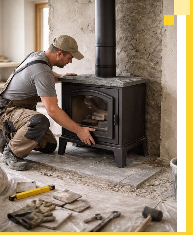 Профессиональный монтаж печей и каминов в Устях-Лабинске под ключ