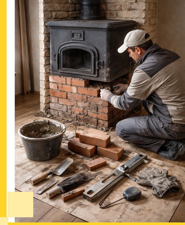 Ремонт печей в Устях-Лабинске от 12259 р., услуги печника ЭриданУлб