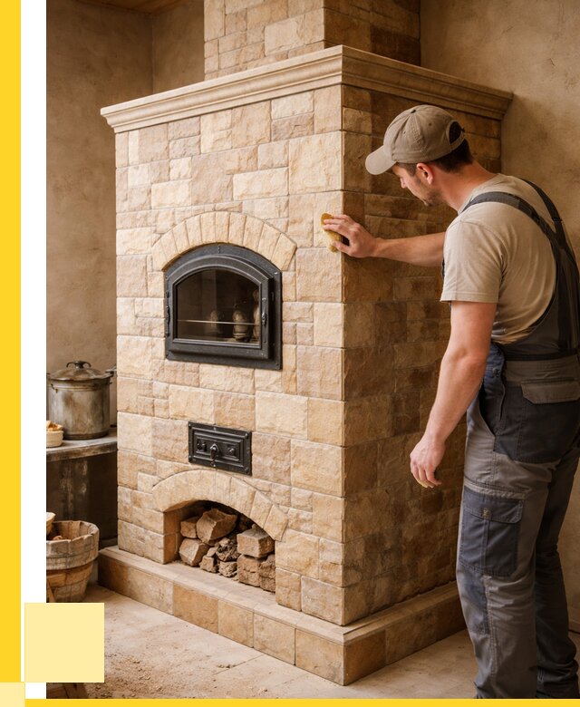 Облицовка печей в Устях-Лабинске от 4597 р. под ключ | ЭриданУлб