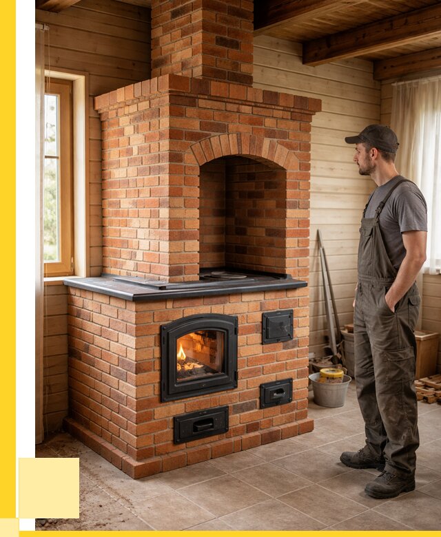 Кирпичные печи в Устях-Лабинске: купить от 153240 р. | ЭриданУлб