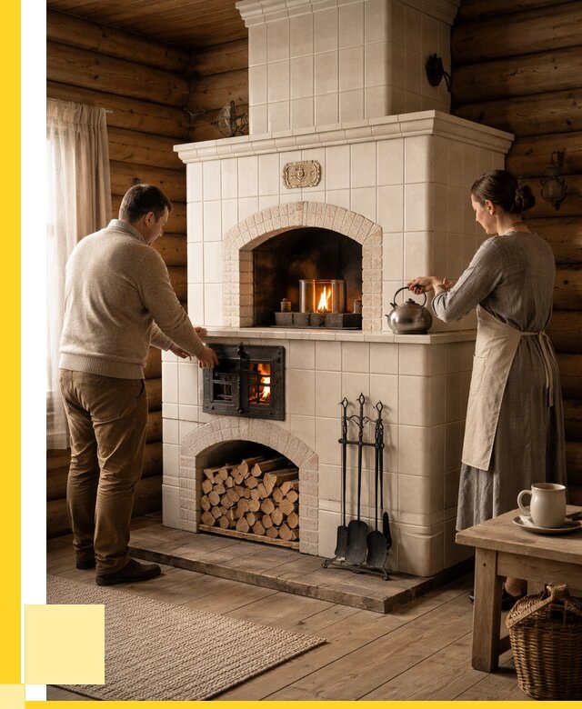 Русские печи в Устях-Лабинске: установка от 153240 р. ЭриданУлб