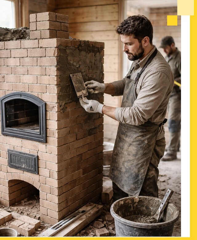 Изготовление и установка печей-шведок под ключ в Устях-Лабинске