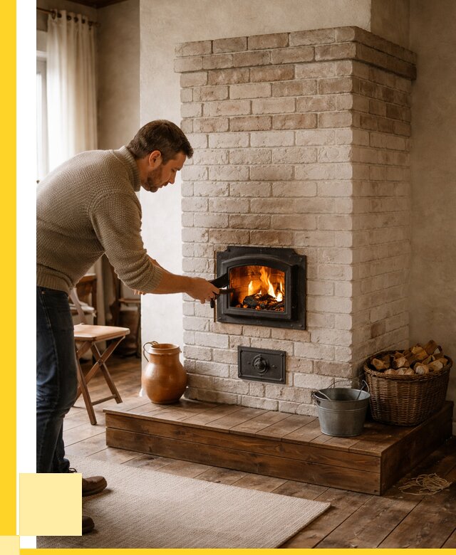 Печь голландка из кирпича в Устях-Лабинске от 86836 р. | ЭриданУлб