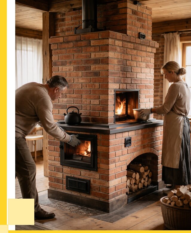 Печи для загородного дома под ключ в Устях-Лабинске от 81728 р. | ЭриданУлб