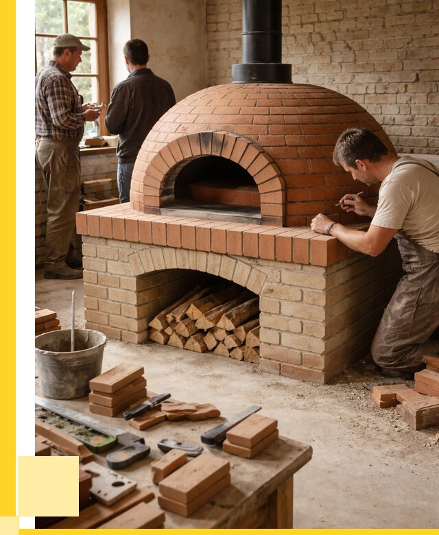 Помпейская печь дровяная для пиццы в Устях-Лабинске | ЭриданУлб от 204320 р.