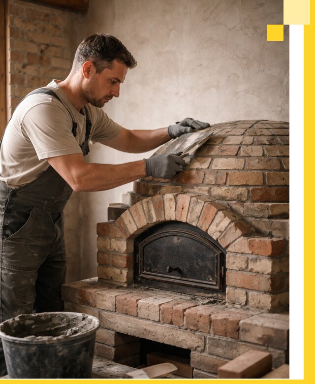 Изготовление и монтаж помпейских печей на заказ в Устях-Лабинске