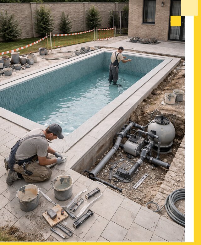 Строительство бассейнов под ключ в Устях-Лабинске: проекты и монтаж