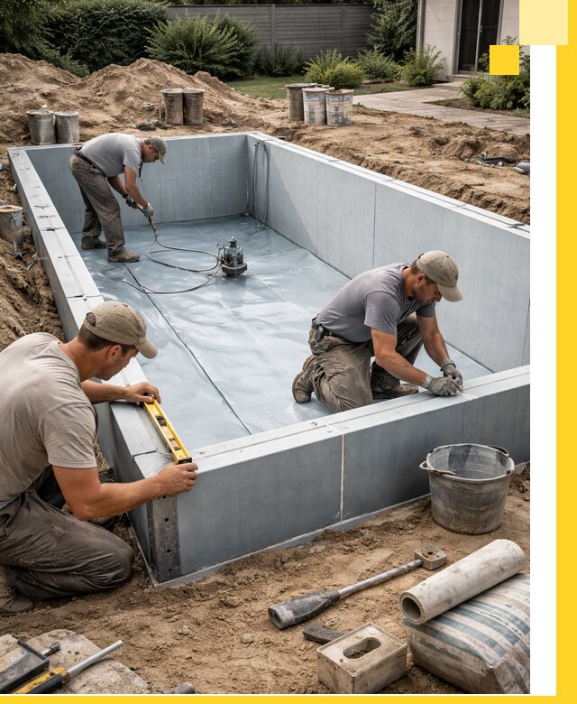 Профессиональный монтаж бассейнов под ключ в Устях-Лабинске с гарантией