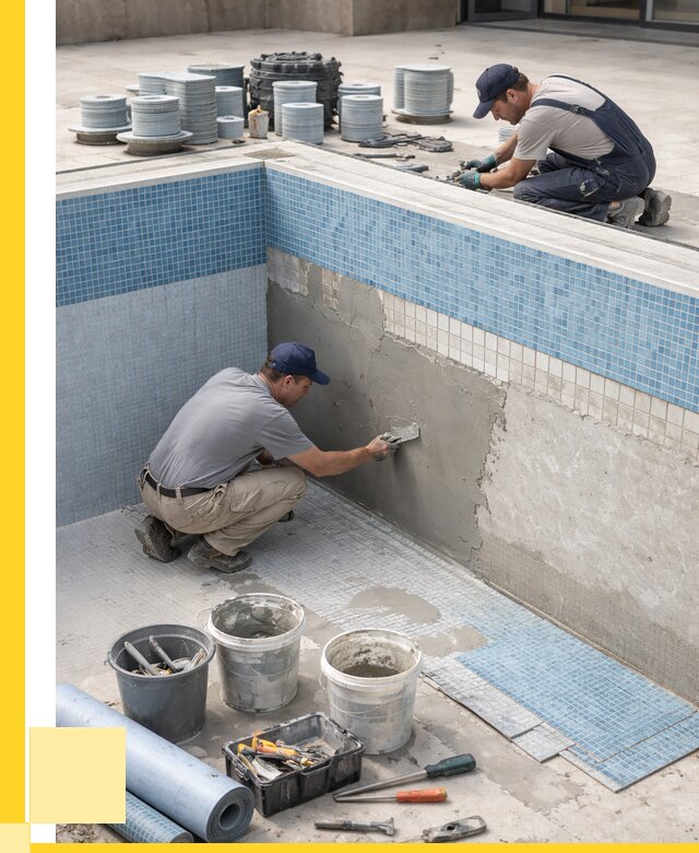 Ремонт и обслуживание бассейнов в Устях-Лабинске от 25540 р. | ЭриданУлб