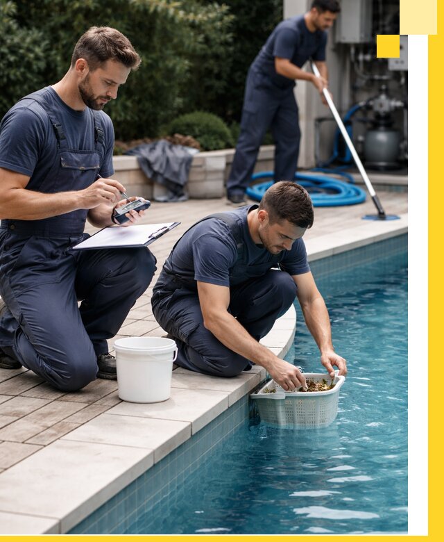 Профессиональное обслуживание бассейнов в Устях-Лабинске под ключ