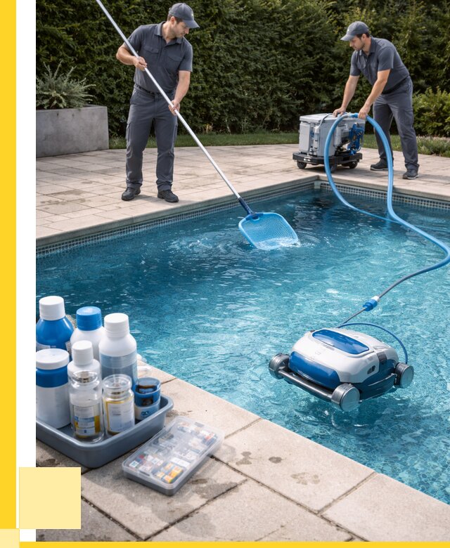 Чистка бассейнов в Устях-Лабинске роботами, от 4597 р. | ЭриданУлб