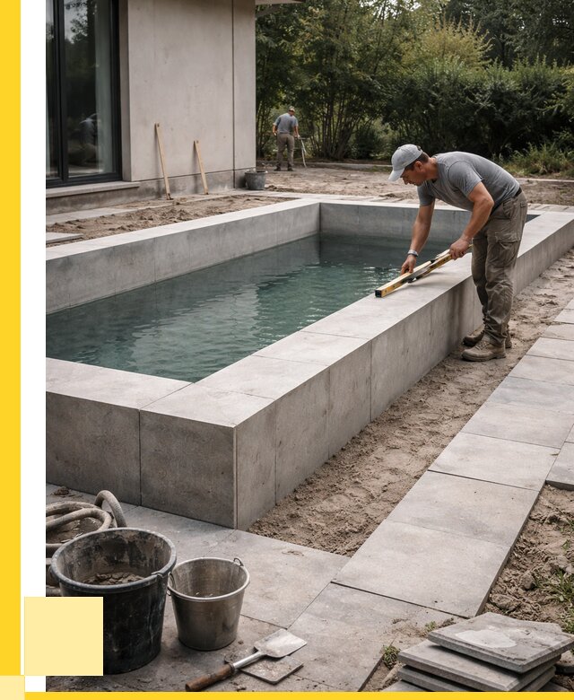 Строительство бетонного бассейна в Устях-Лабинске от 1225920 р. | ЭриданУлб