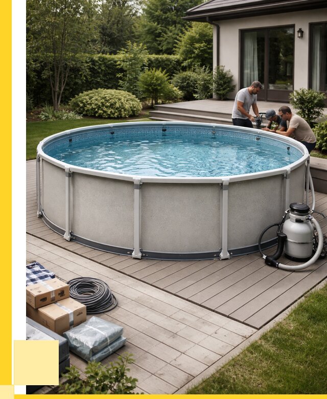 Купить каркасные бассейны в Устях-Лабинске от 45972 р. | ЭриданУлб