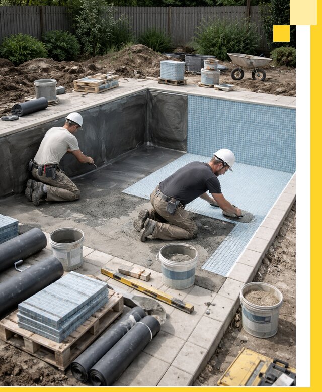 Проектирование и строительство стационарных бассейнов в Устях-Лабинске