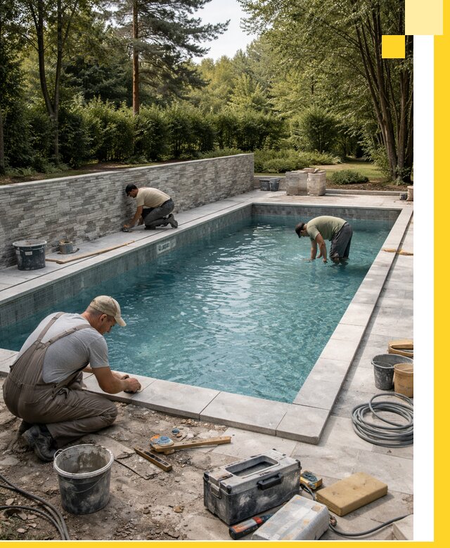 Проектирование и строительство частных бассейнов в Устях-Лабинске