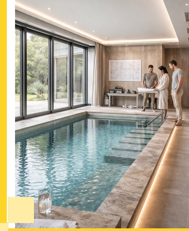 Закрытые бассейны под ключ в Устях-Лабинске от 2554000 р. | ЭриданУлб