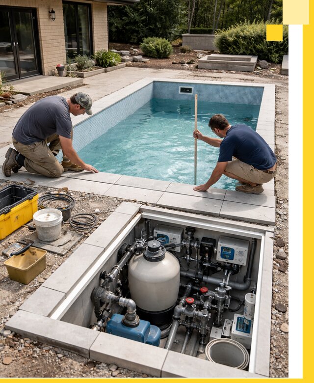 Строительство качественных домашних бассейнов под ключ в Устях-Лабинске