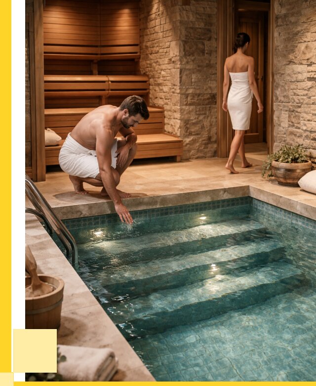 Сауна с бассейном под ключ в Устях-Лабинске от 122592 р., ЭриданУлб