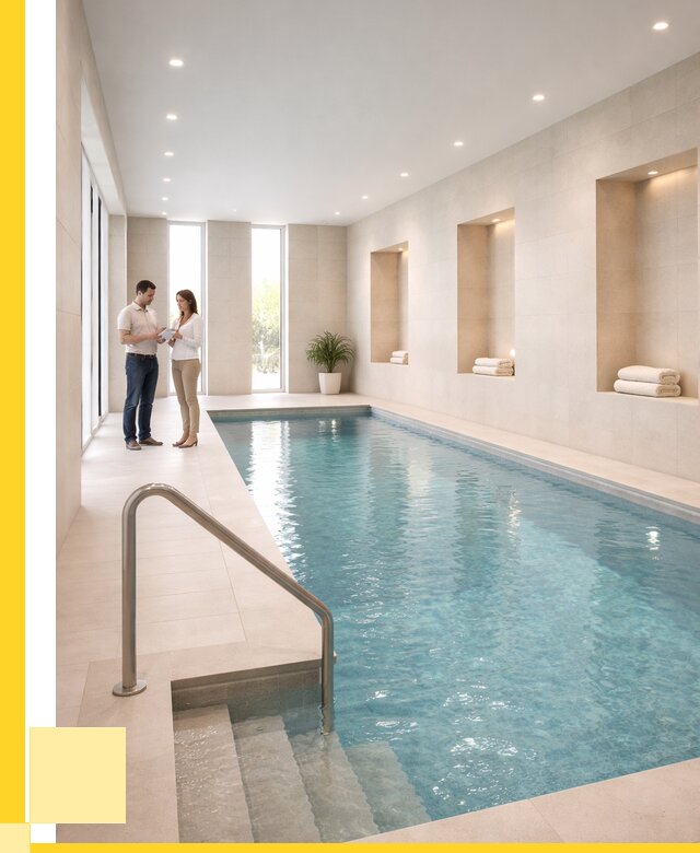 Бассейны в помещении под ключ в Устях-Лабинске от 1532400 р. | ЭриданУлб