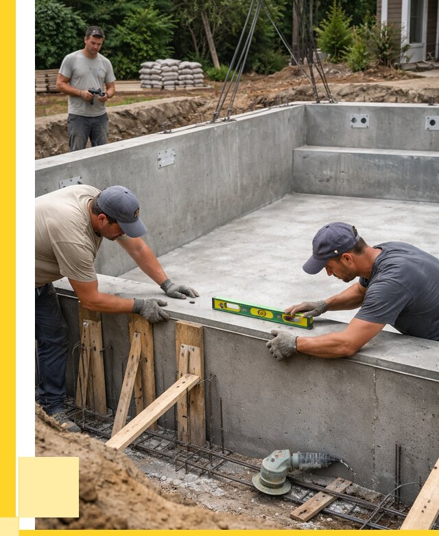 Монтаж чаши бассейна в Устях-Лабинске под ключ от 255400 р., ЭриданУлб