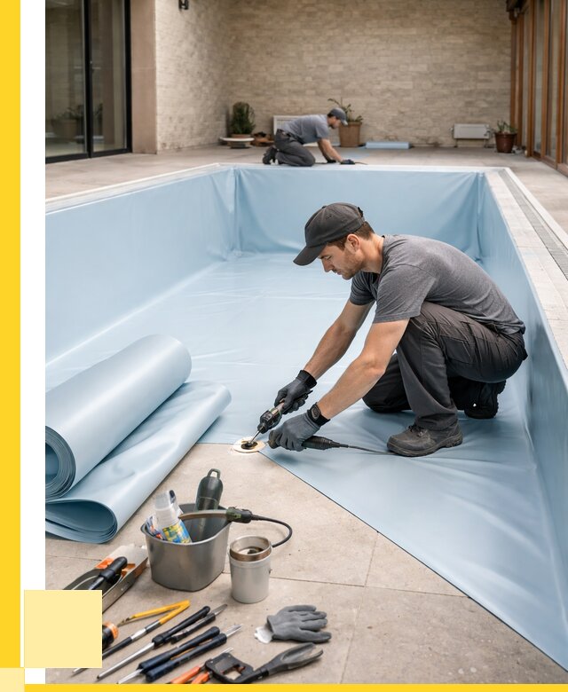 Пленка ПВХ для бассейнов в Устях-Лабинске от 2554 р. | ЭриданУлб