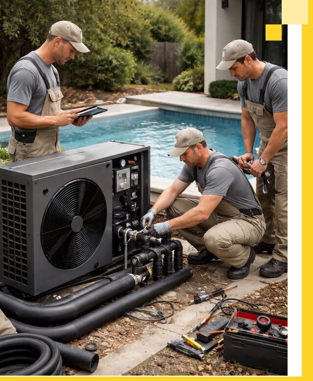 Проектирование и установка тепловых насосов для бассейнов в Устях-Лабинске