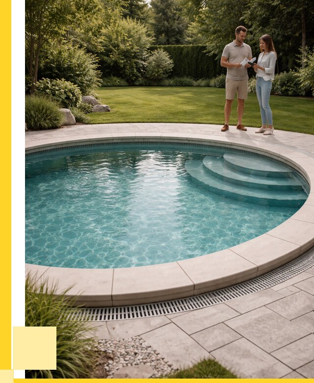 Круглые каркасные бассейны купить в Устях-Лабинске от 255400 р. | ЭриданУлб