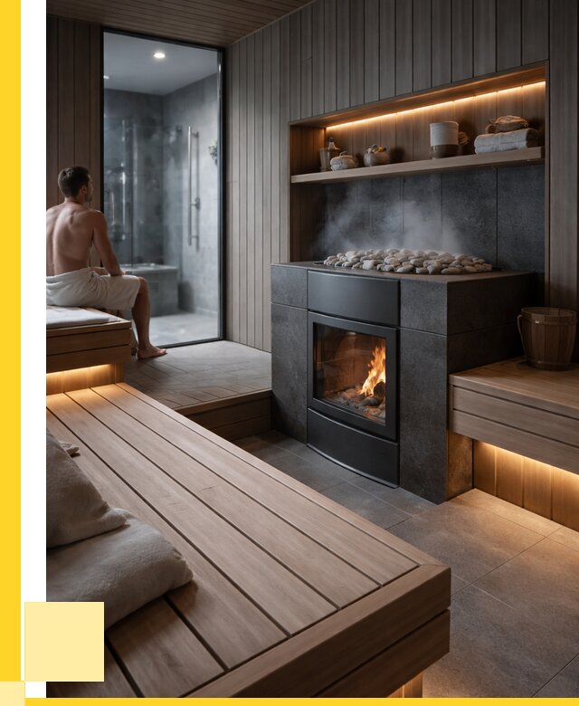 Проект сауны в частном доме в Устях-Лабинске от 35756 р. | ЭриданУлб