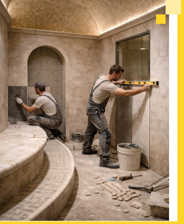 Проектирование и строительство саун с хамамом под ключ в Устях-Лабинске