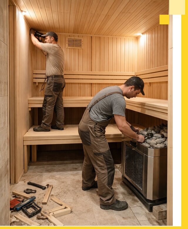 Купить сауну под ключ в Устях-Лабинске с монтажом и гарантией