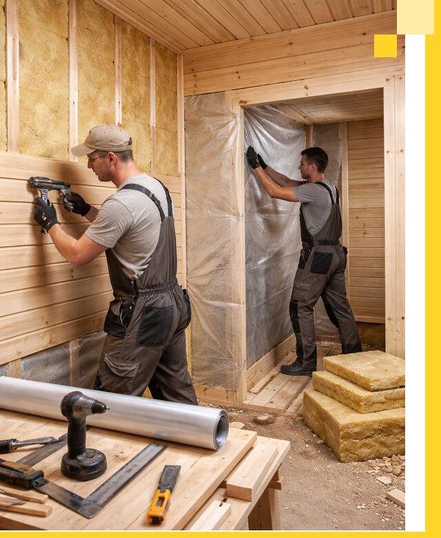 Бани под ключ в Устях-Лабинске с проектом и полным монтажом