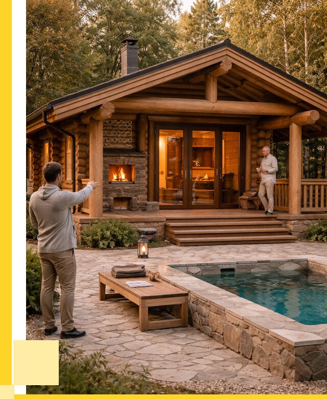 Проекты бань и хамам в Устях-Лабинске от 25540 р. | ЭриданУлб