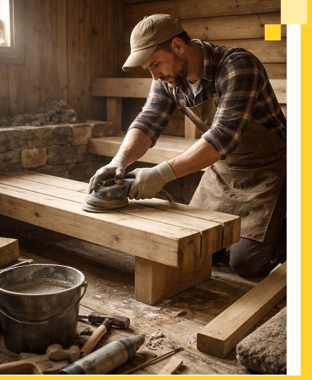 Ремонт бань под ключ в Устях-Лабинске с гарантией качества и сроков