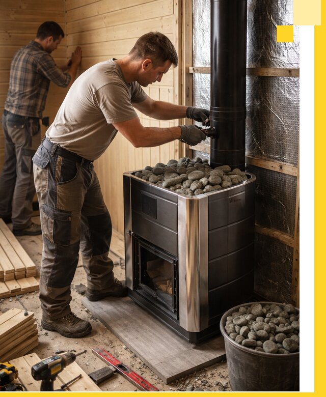 Проектирование и строительство парилок для бани в Устях-Лабинске под ключ