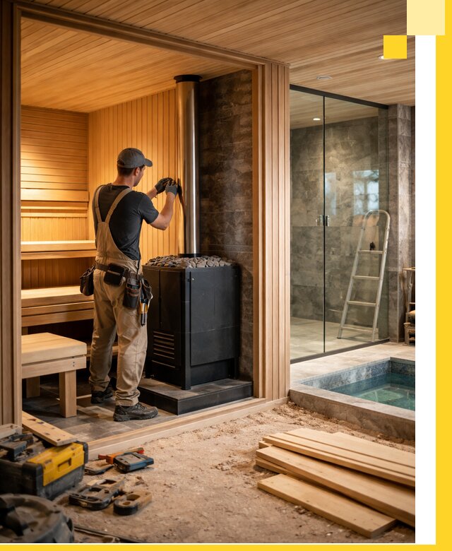 Полное строительство банных комплексов под ключ в Устях-Лабинске